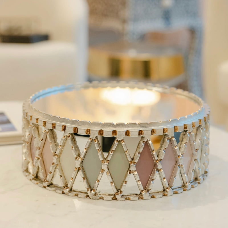 Base Rombos Multicolor- 30cm